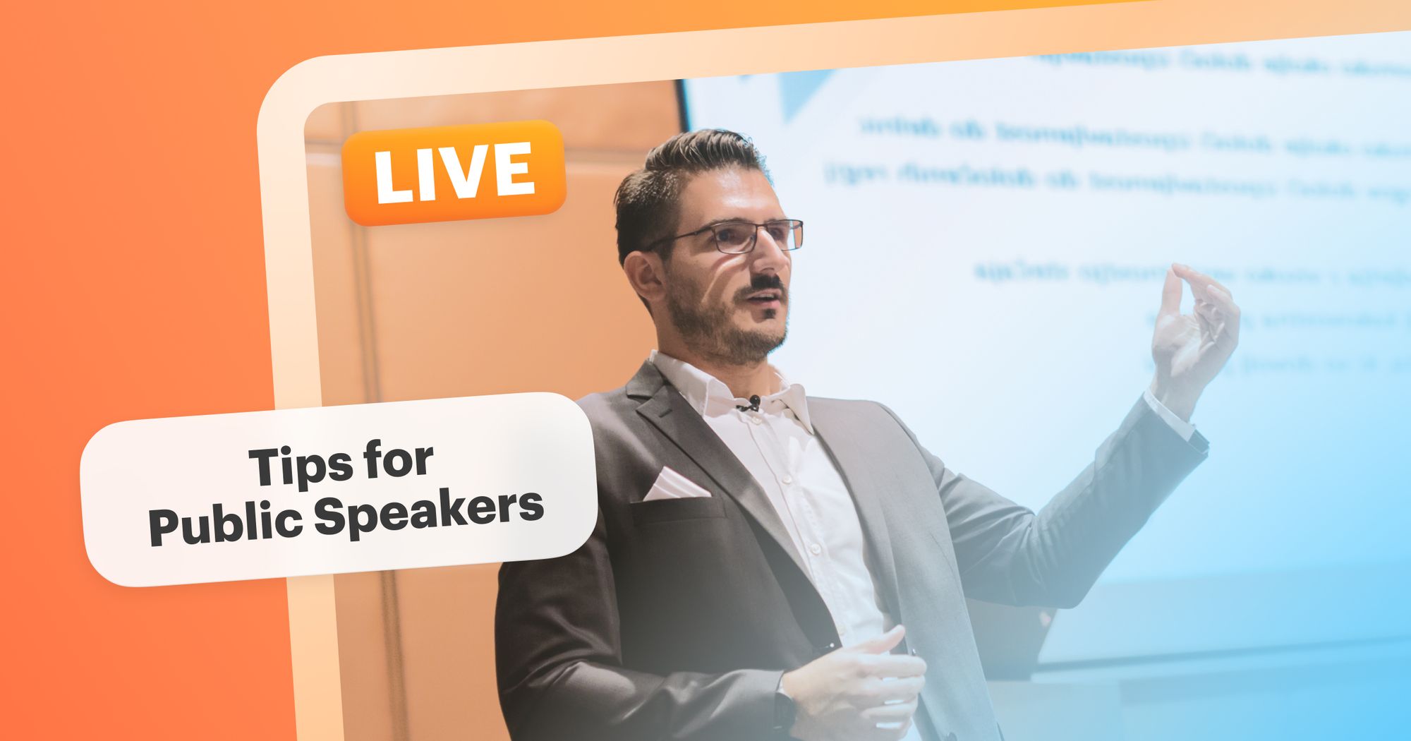 Top tips for a flawless online speech