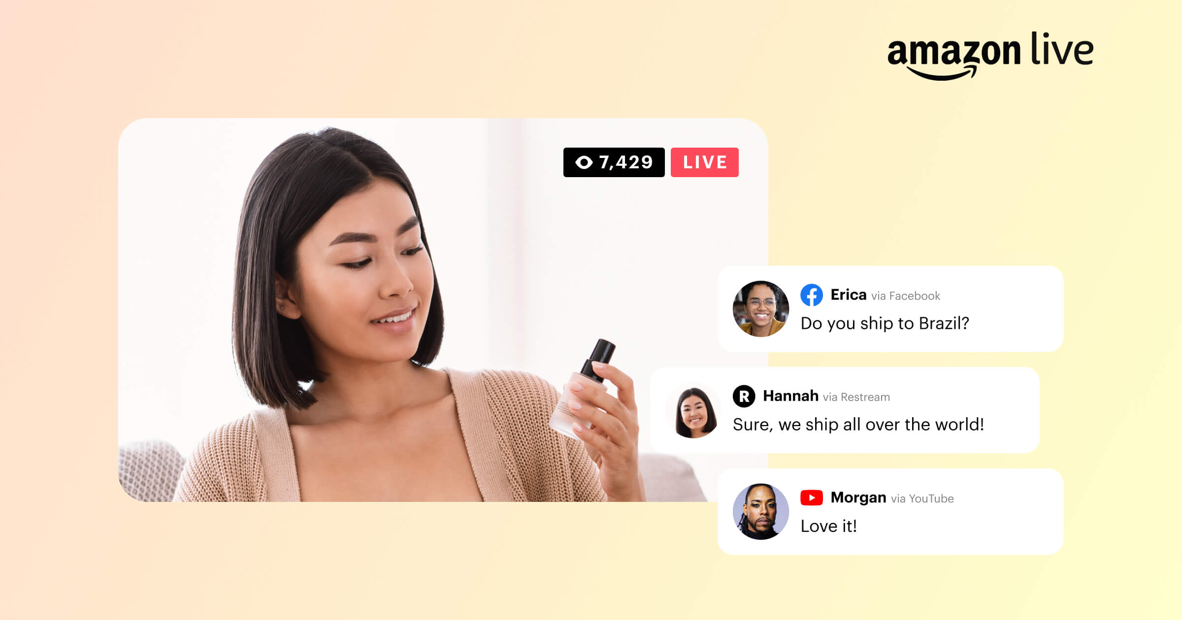 How to live stream on Amazon Live