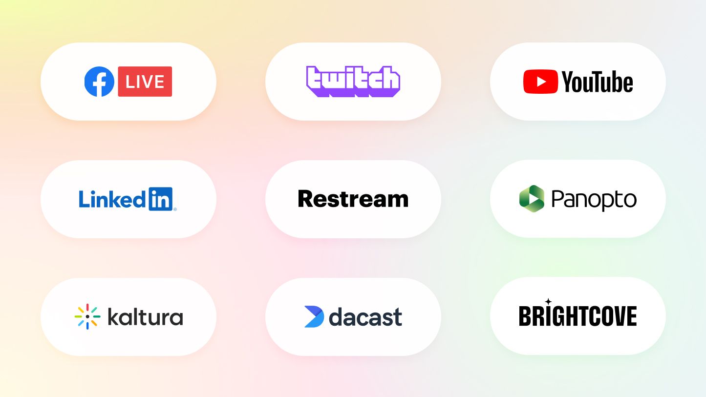 Best live streaming platforms