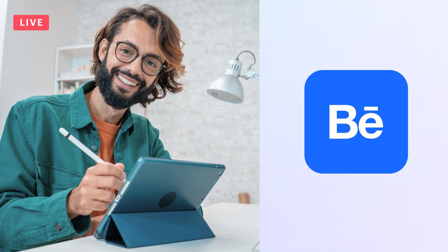 How to live stream on Behance