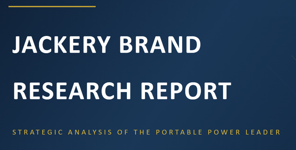 JACKERY BRAND RESEARCH REPORT