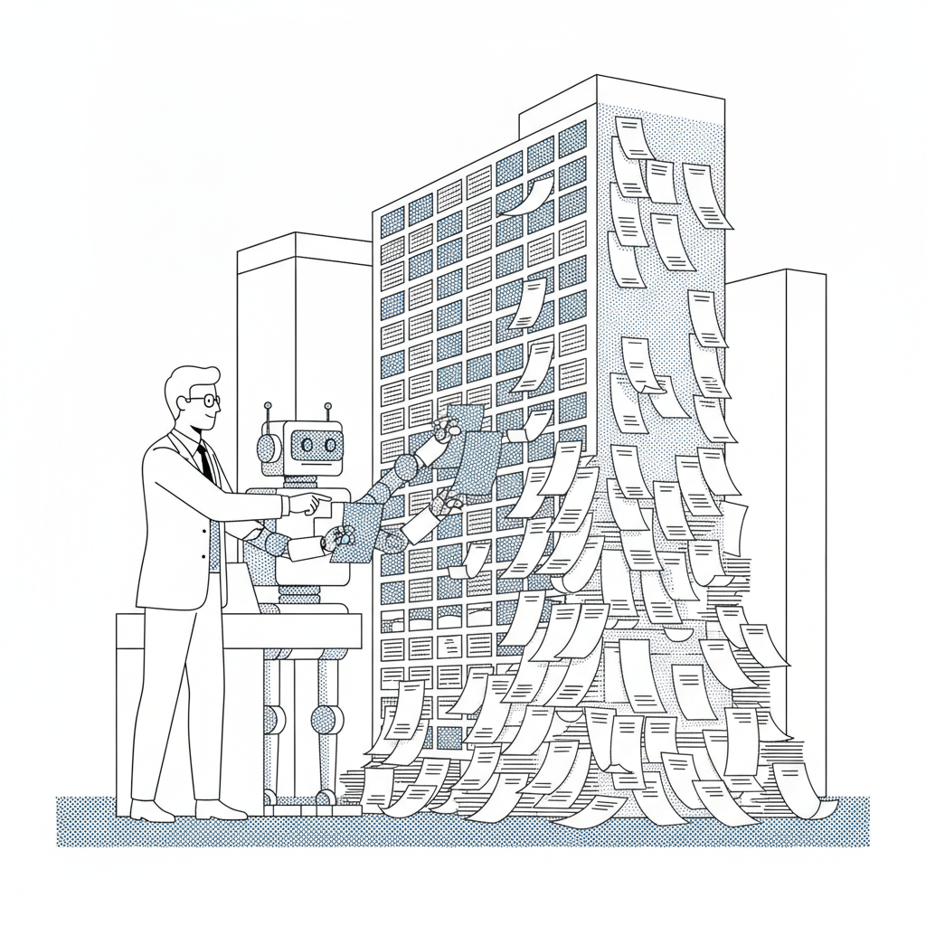 Federal civil filings show a clean before-and-after on AI