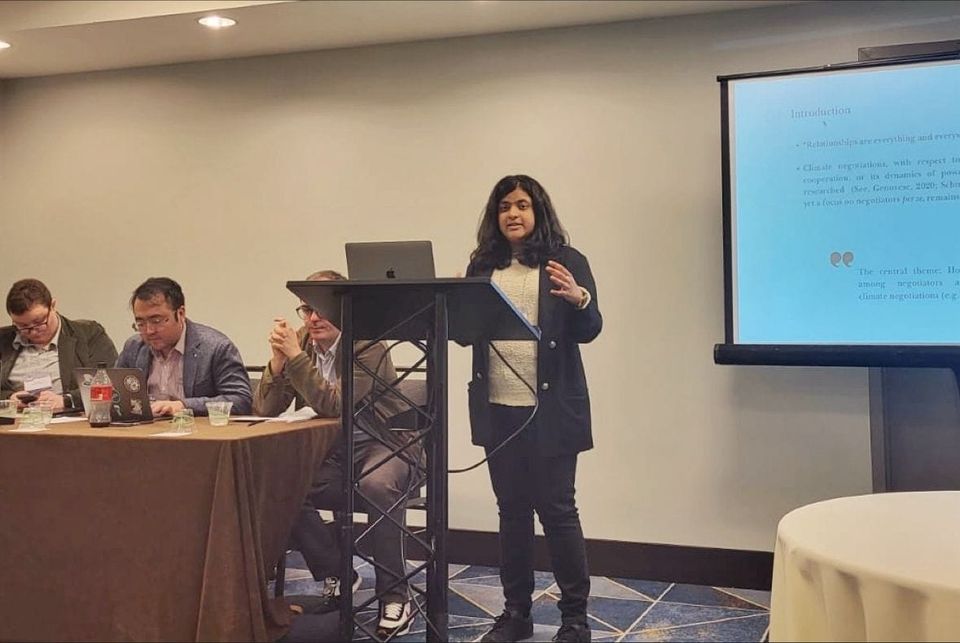 Speaking at San Francisco on Climate Politics—A Normative Discourse