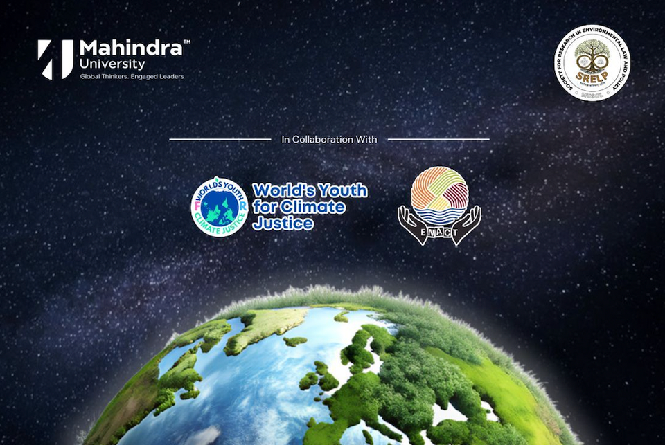 Earth Day 2026 - Speaking at Mahindra University, India