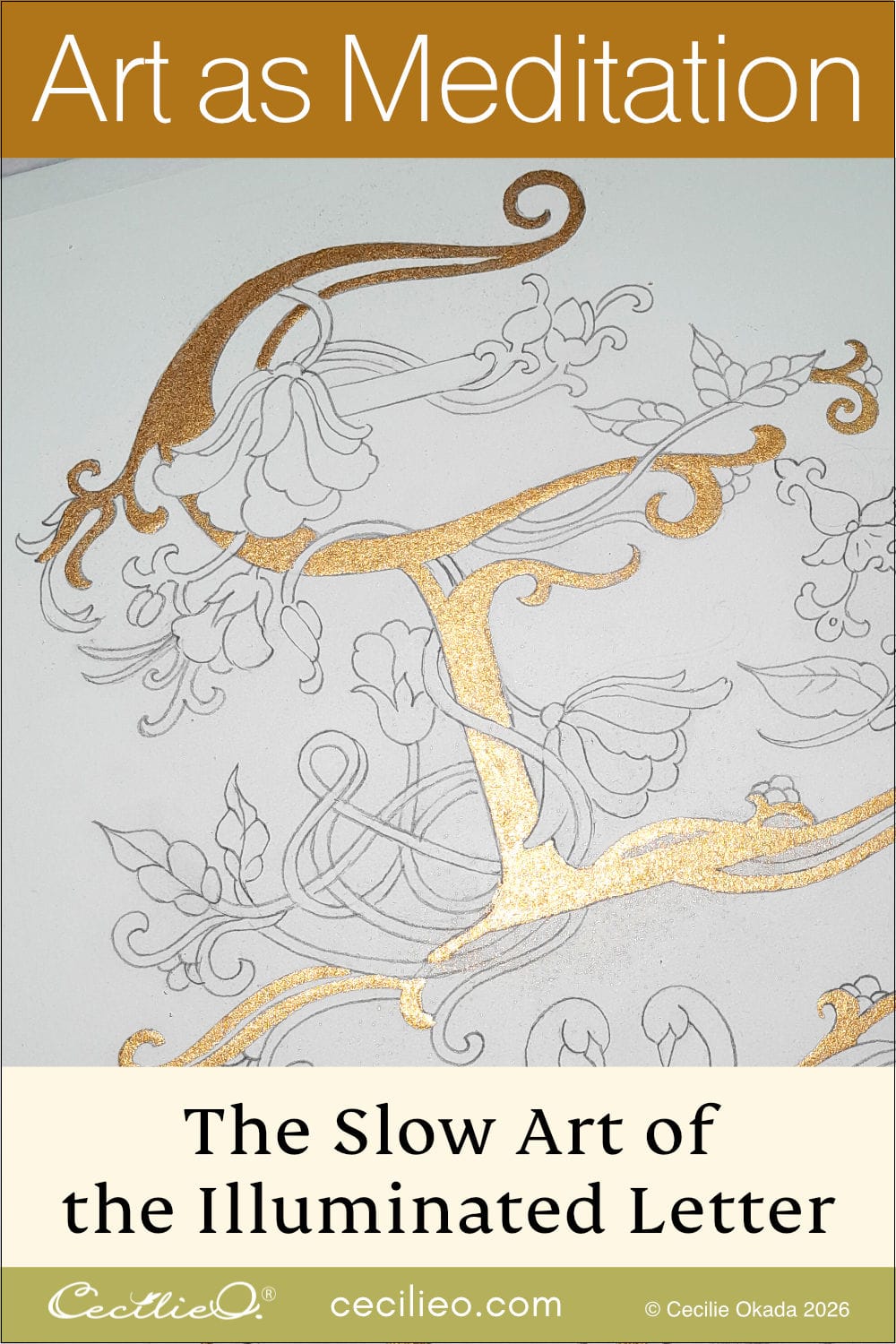 Find deep mindfulness in the art of the illuminated letter. Discover a simple creative exercise to start your journey and ignite your own spark.
