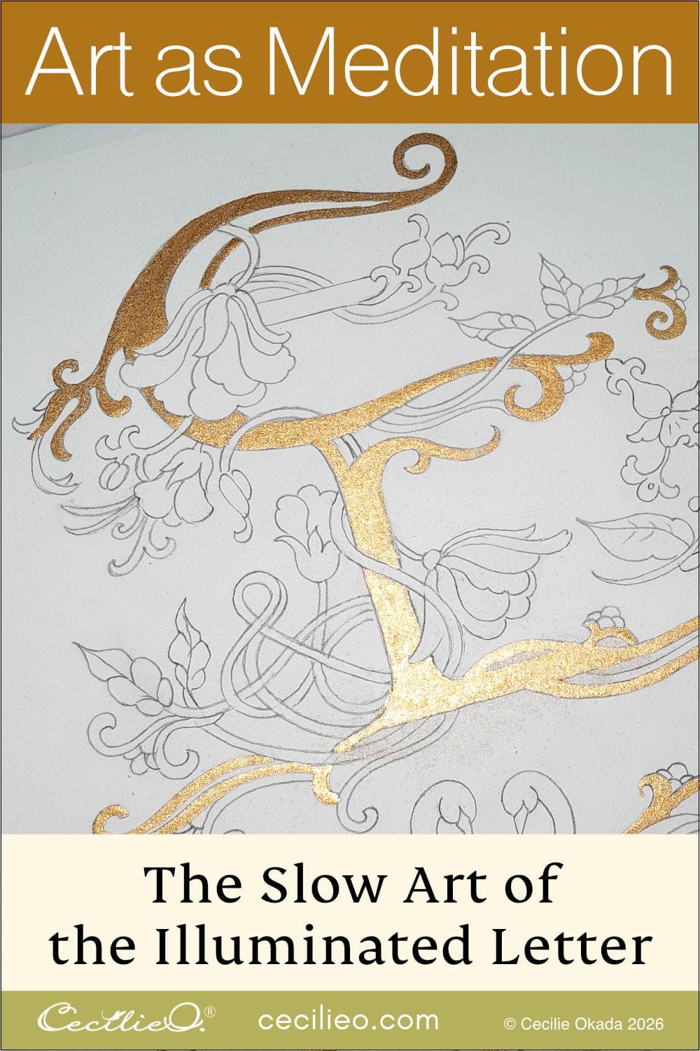 Find deep mindfulness in the art of the illuminated letter. Discover a simple creative exercise to start your journey and ignite your own spark.