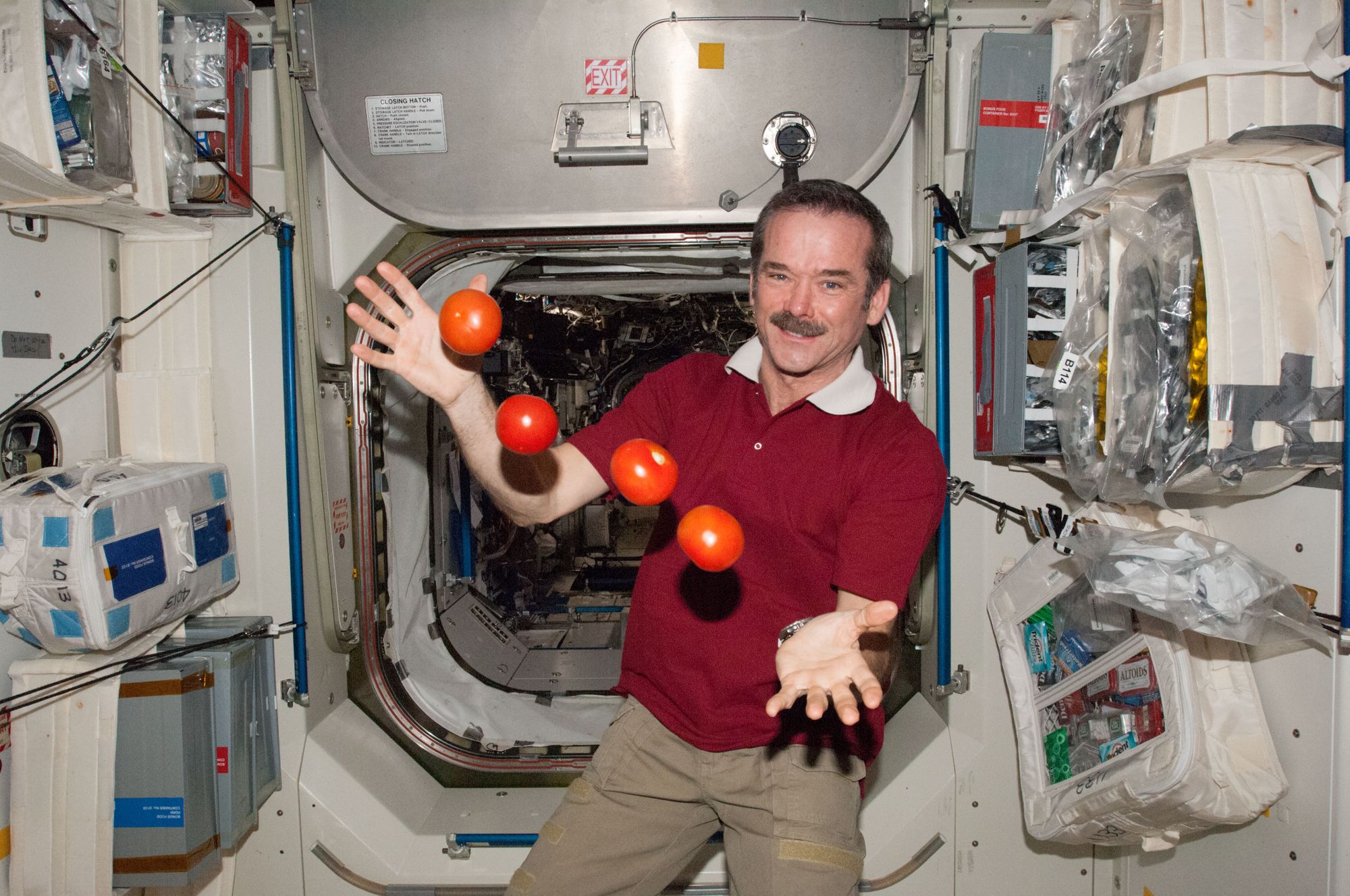 Astronaut Chris Hadfield's guide to optimism