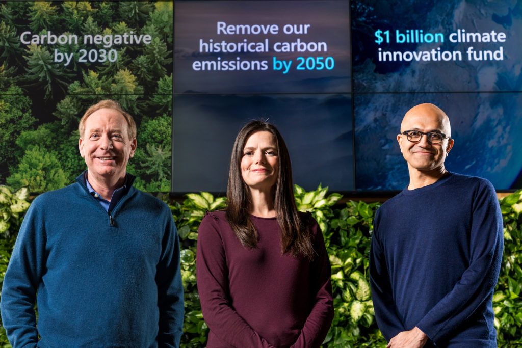⌨️ Microsoft will capture all CO2 it's ever emitted