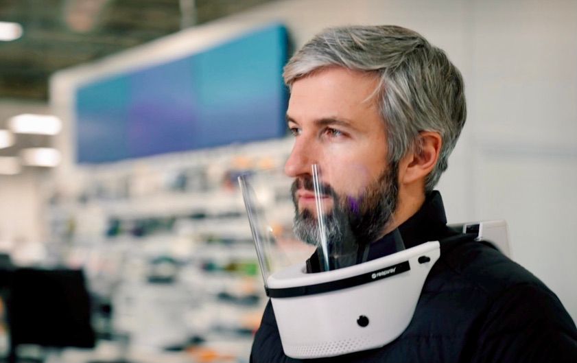 💨 Air purifier instead of face mask - UV light removes 99% of viruses and bacteria in the air