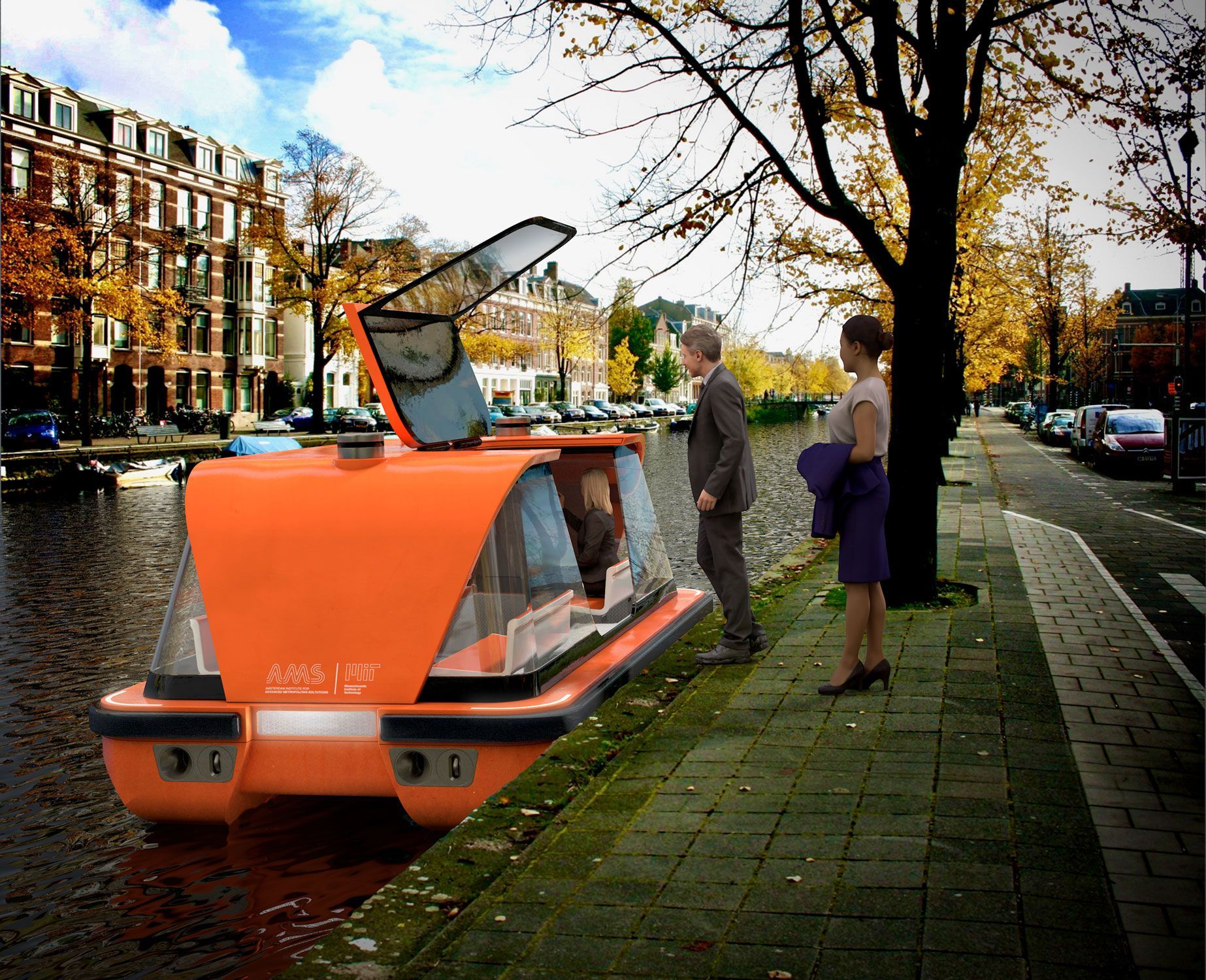 🛥 Self-driving boats are being tested in Amsterdam's canals