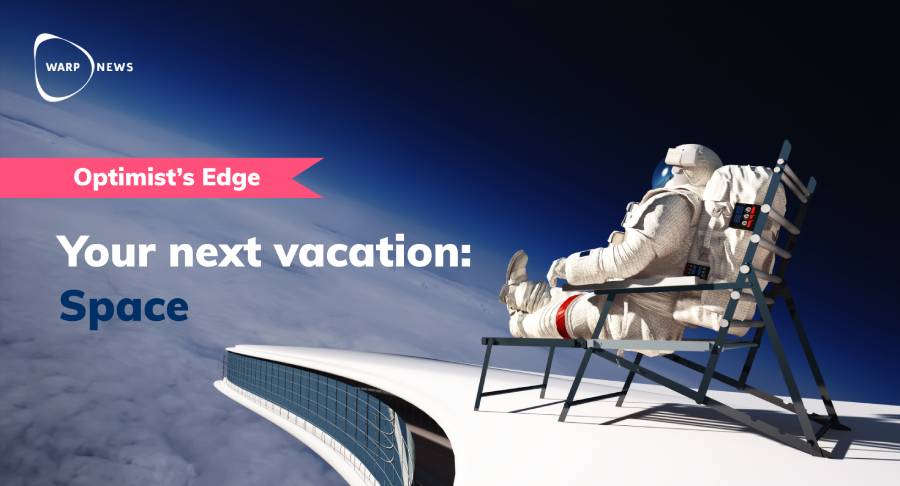 💡 Optimist's Edge: Going to space will be a lot cheaper than you think