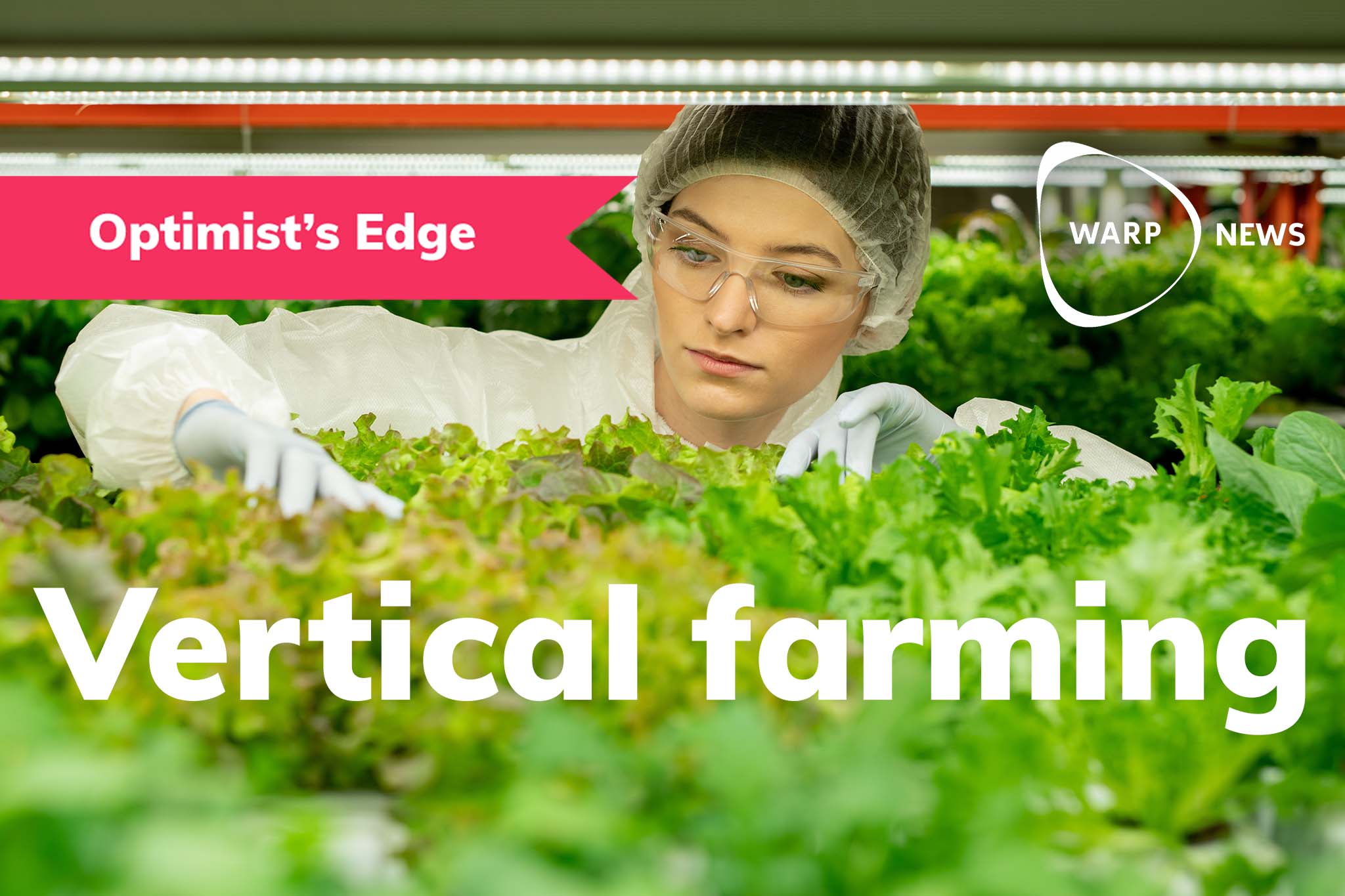 💡 Optimist's Edge: Now farming is moving indoors