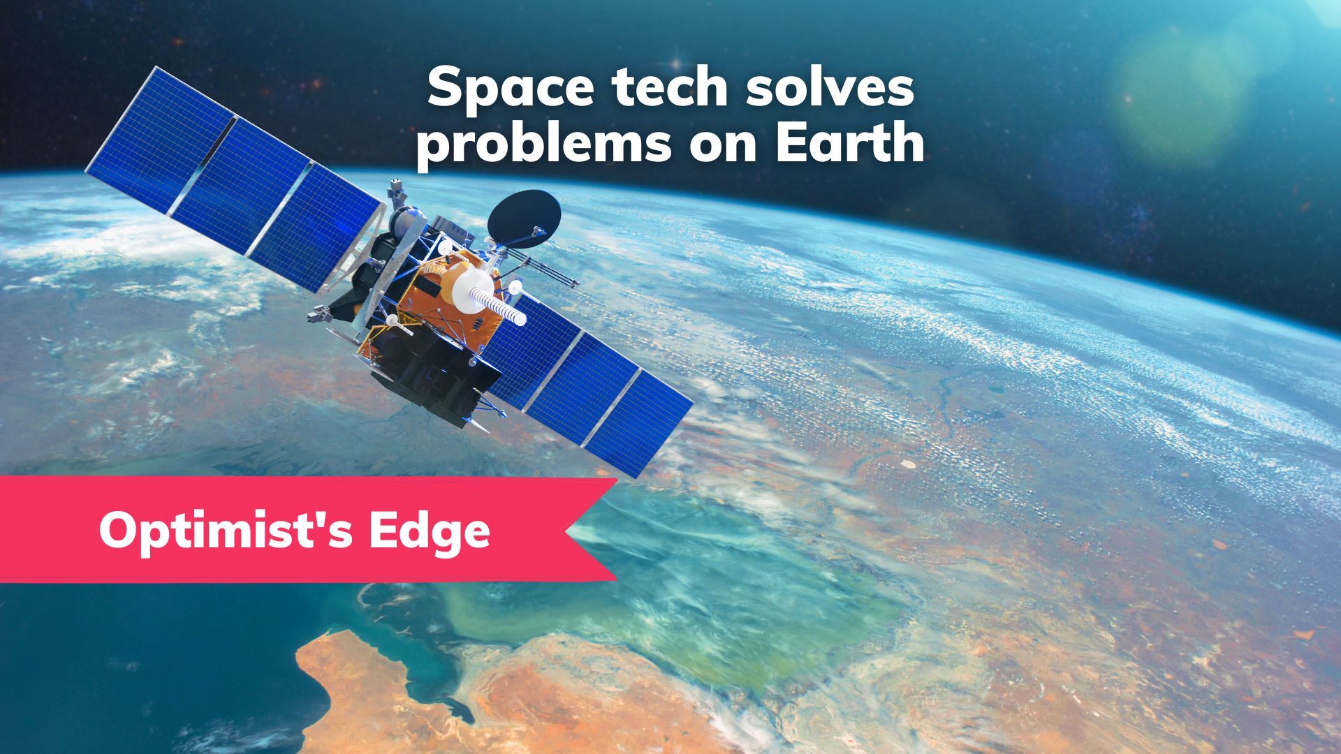 💡 Optimist's Edge: Satellite mapping of greenhouse gases helps us stop climate change