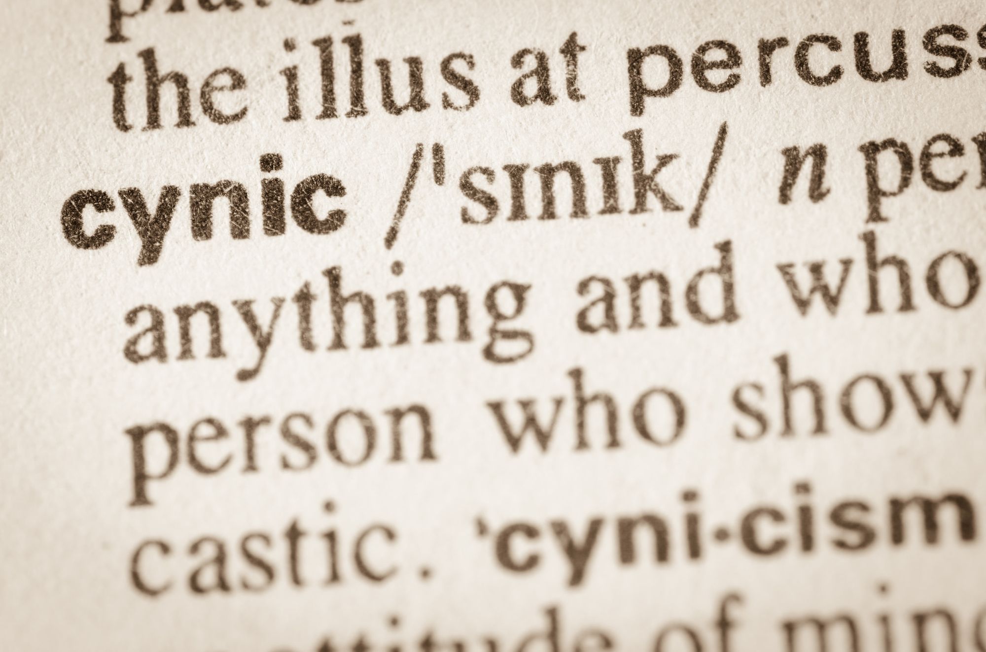 🤔 Studies: Cynics aren't smarter (they are actually the opposite)