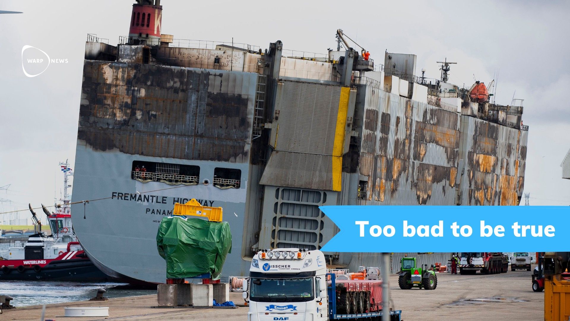 🚢 Nope, there's no indication that electric cars caused the ship fire