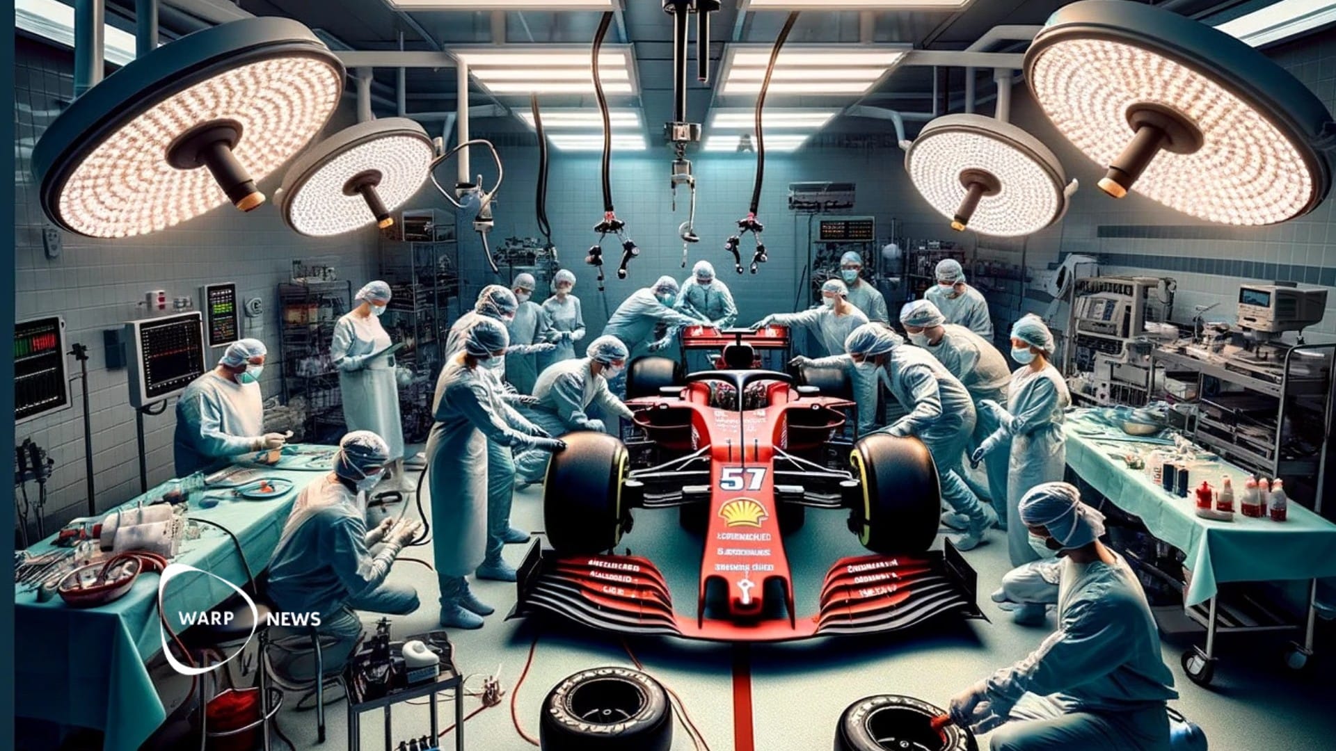 🏎️ Hospital cuts waiting lists with Formula 1 pitstop method