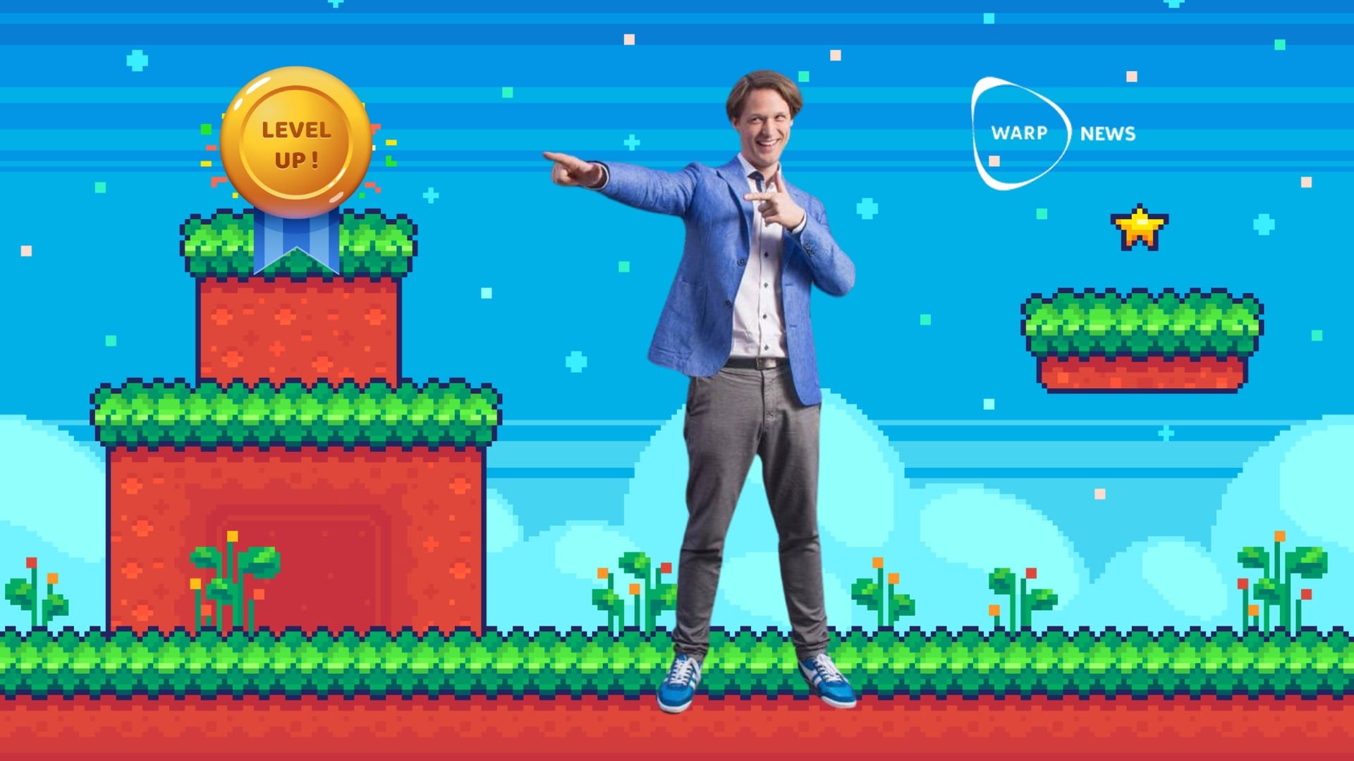 🆙 Warp Levels: How Hannes Sapiens Sjöblad wants to level up humanity