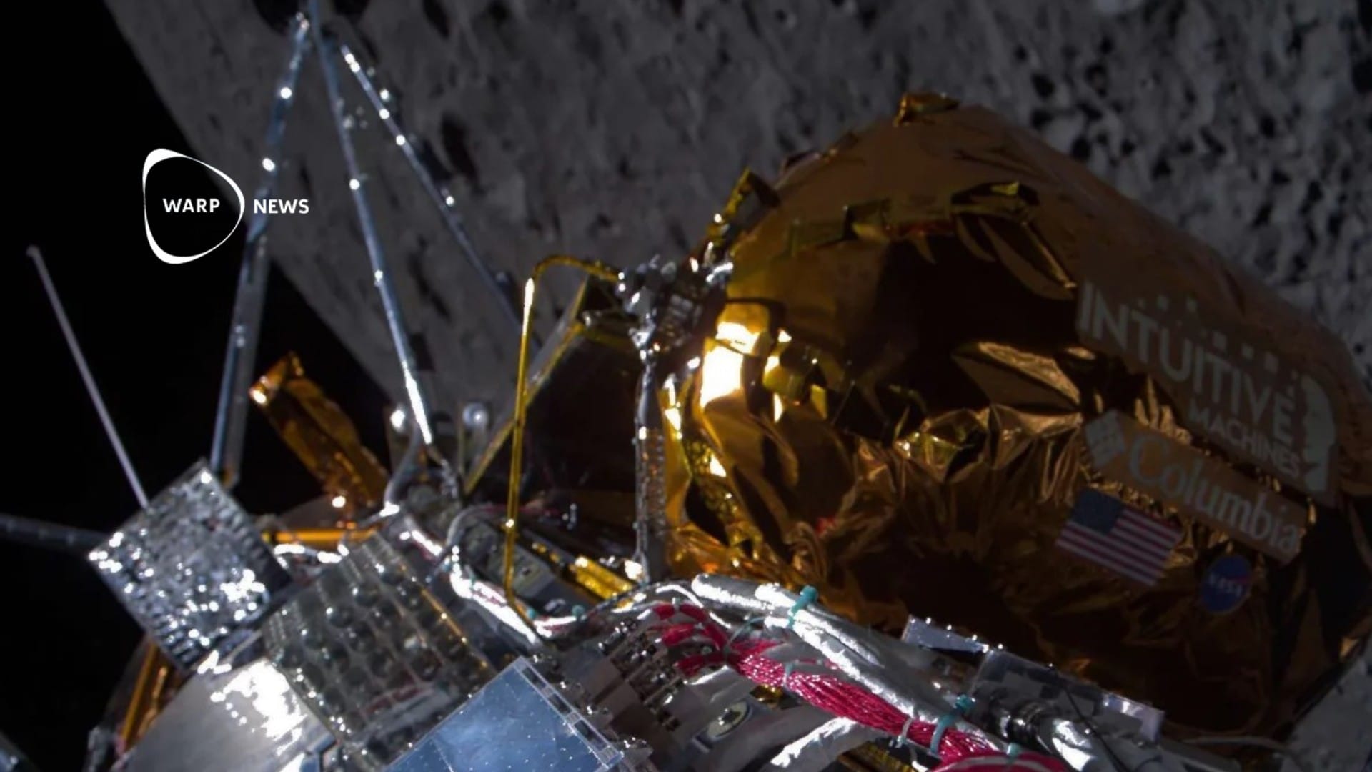 🌚 A private company successfully lands on the moon for the first time