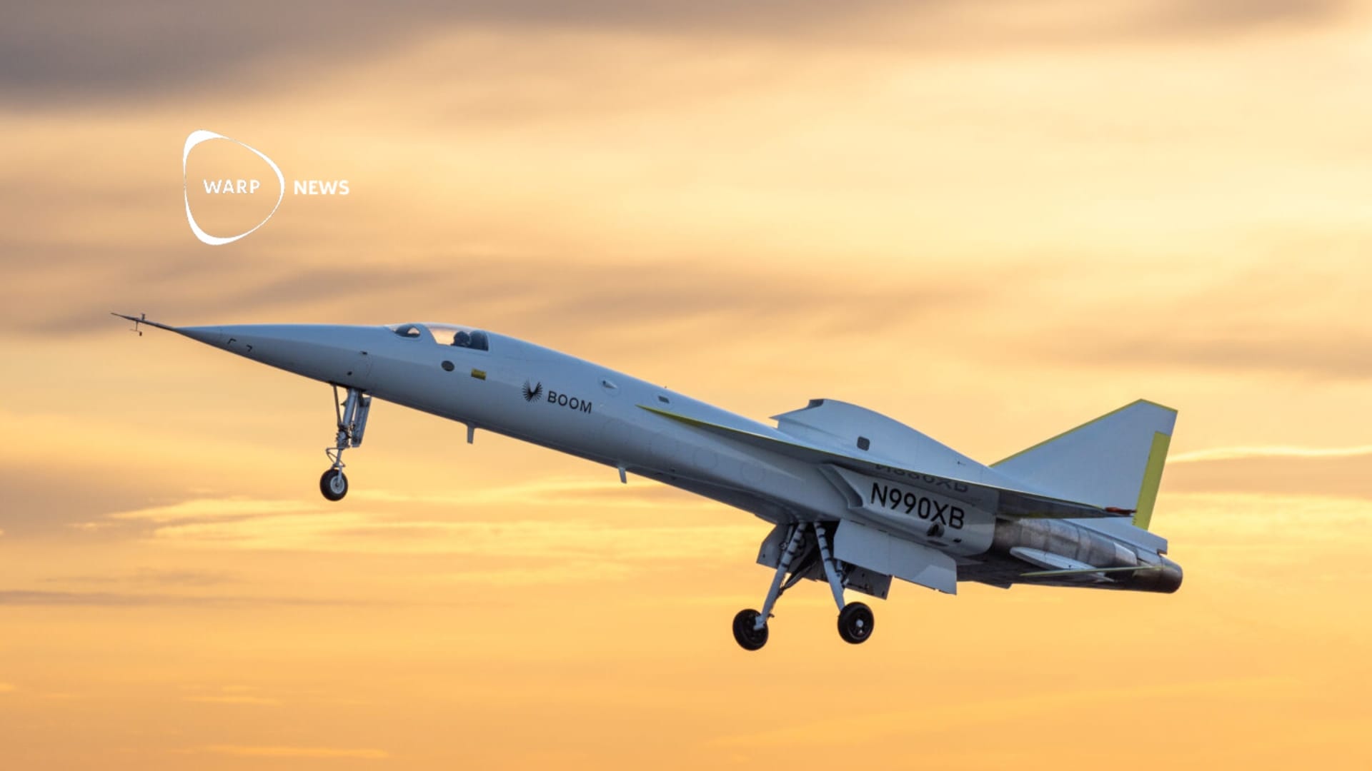 🛫 Successful demo flight with the first private supersonic aircraft since the Concorde