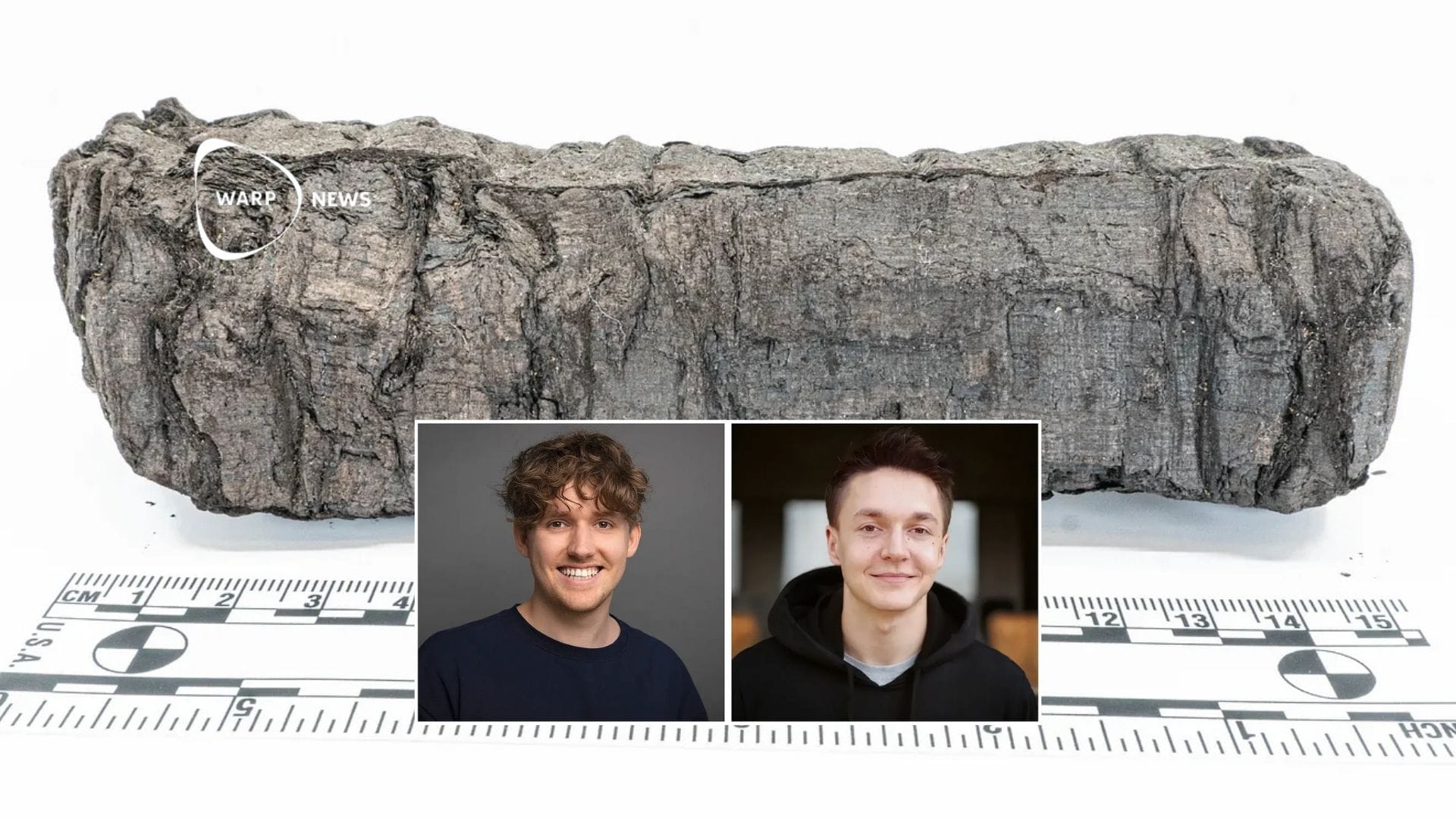 📜 They have succeeded in reading the title in the rolled 2000-year-old papyrus scroll - wins $60,000