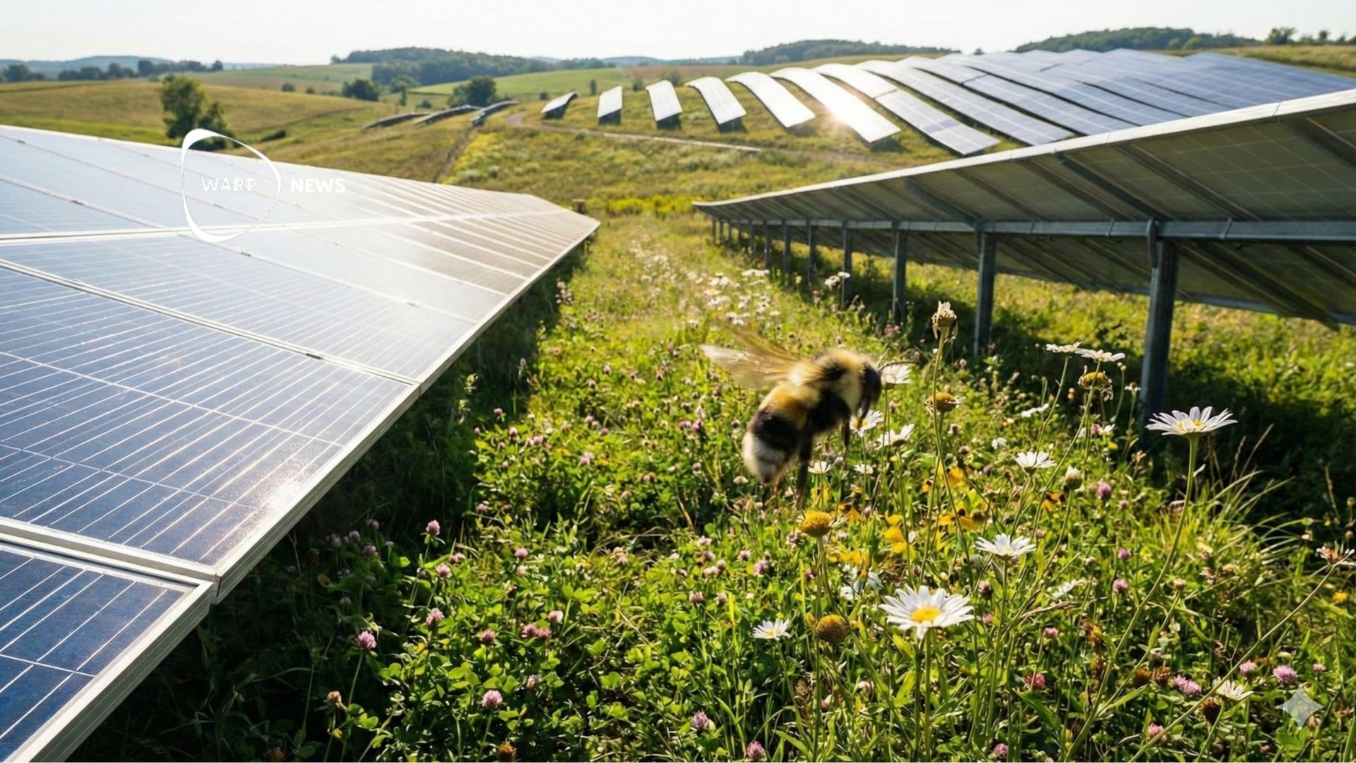 🐝 Solar farms could become important refuges for bumblebees