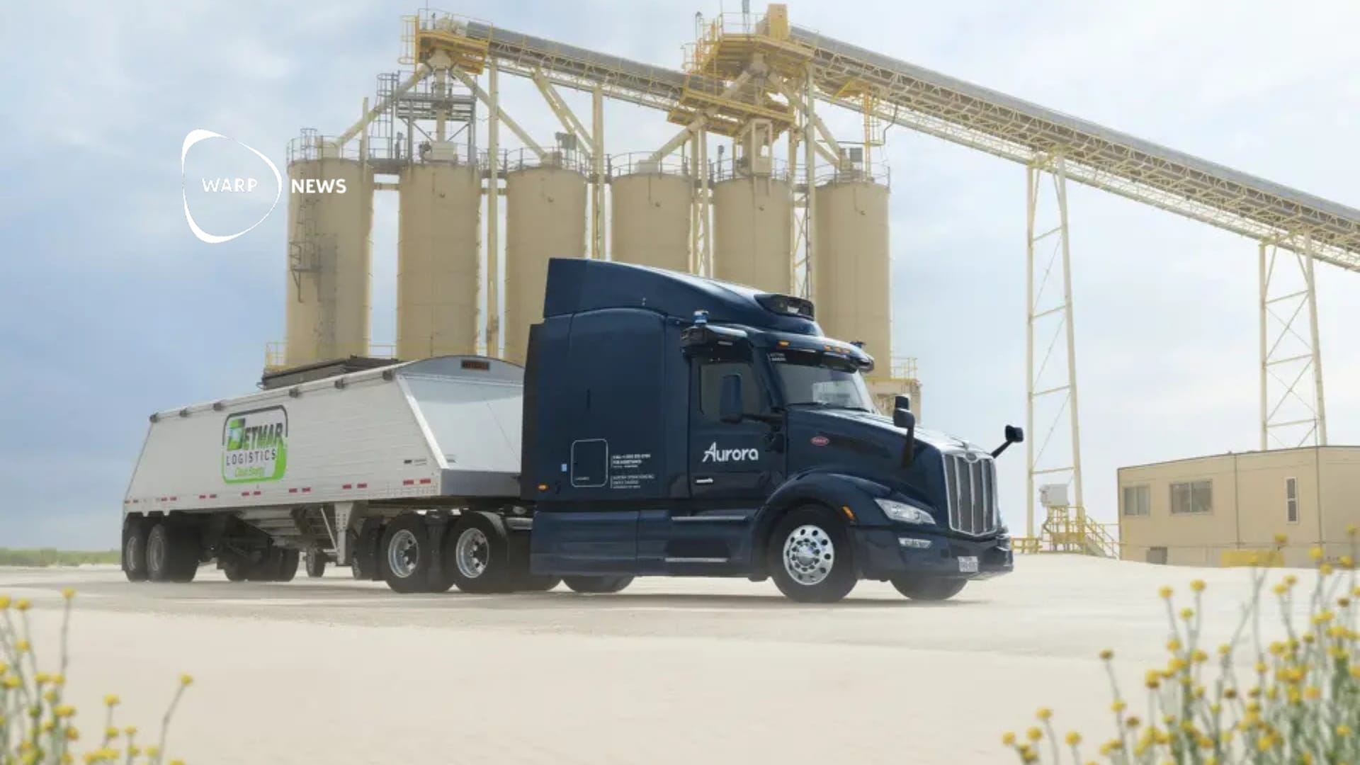 🚛 Self-driving trucks to transport sand around the clock in Texas