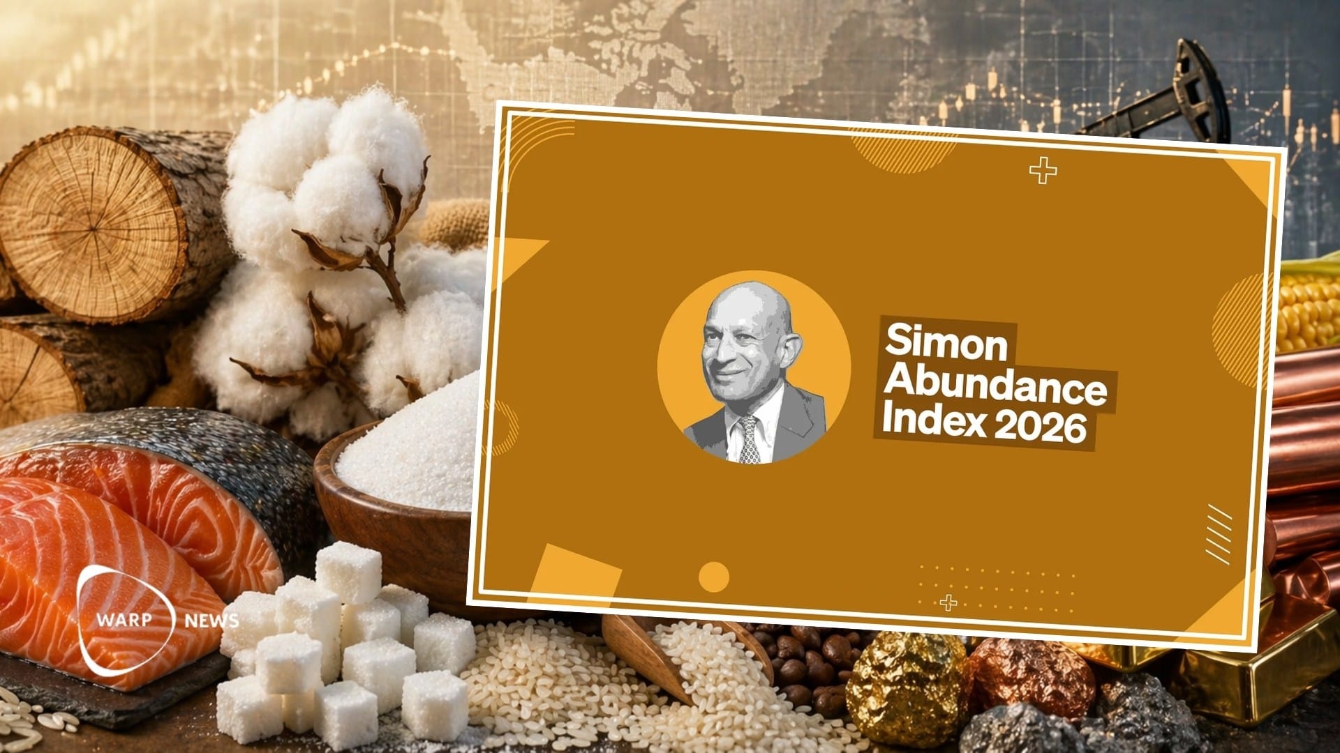 📈 Simon Abundance Index 2026: Access to basic commodities has increased by more than 500 percent since 1980
