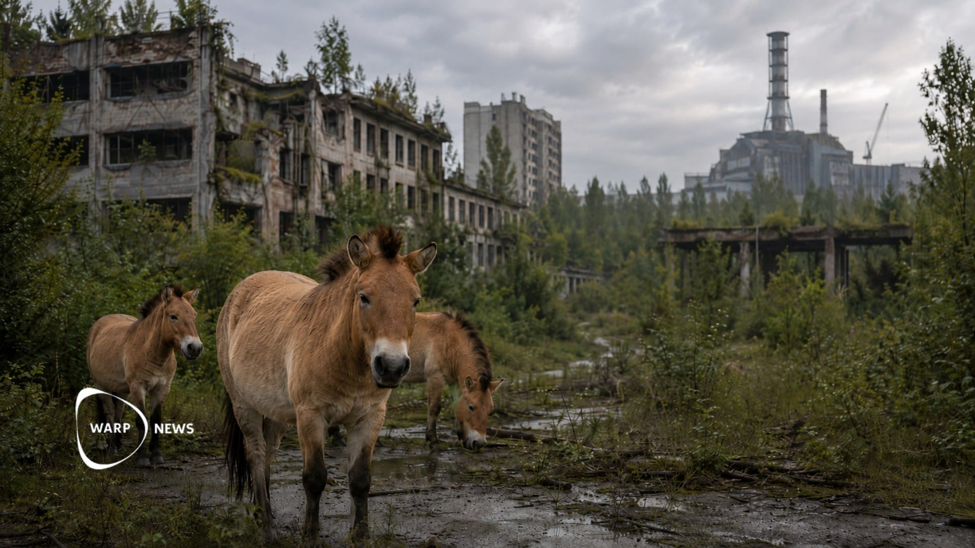 ☢️ Forty years after the disaster, Chernobyl teems with wildlife