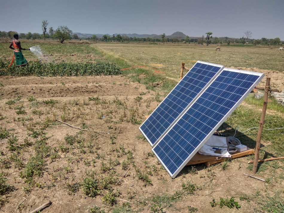 Solar panels are helping Indian farmers irrigate their crops