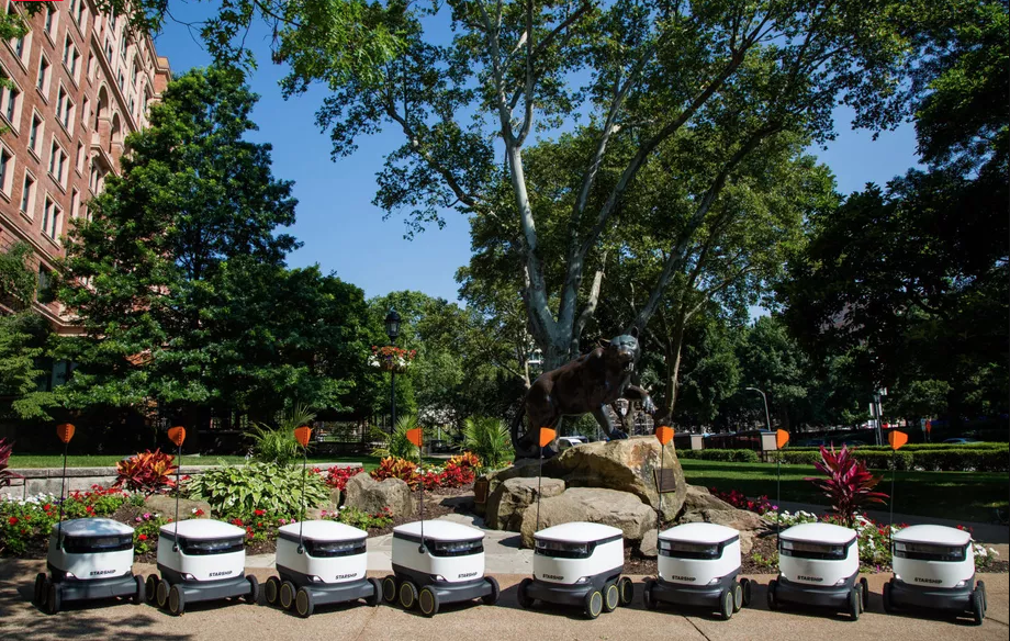 This robot delivers pizza, groceries and medicines – coming soon to a college campus near you!