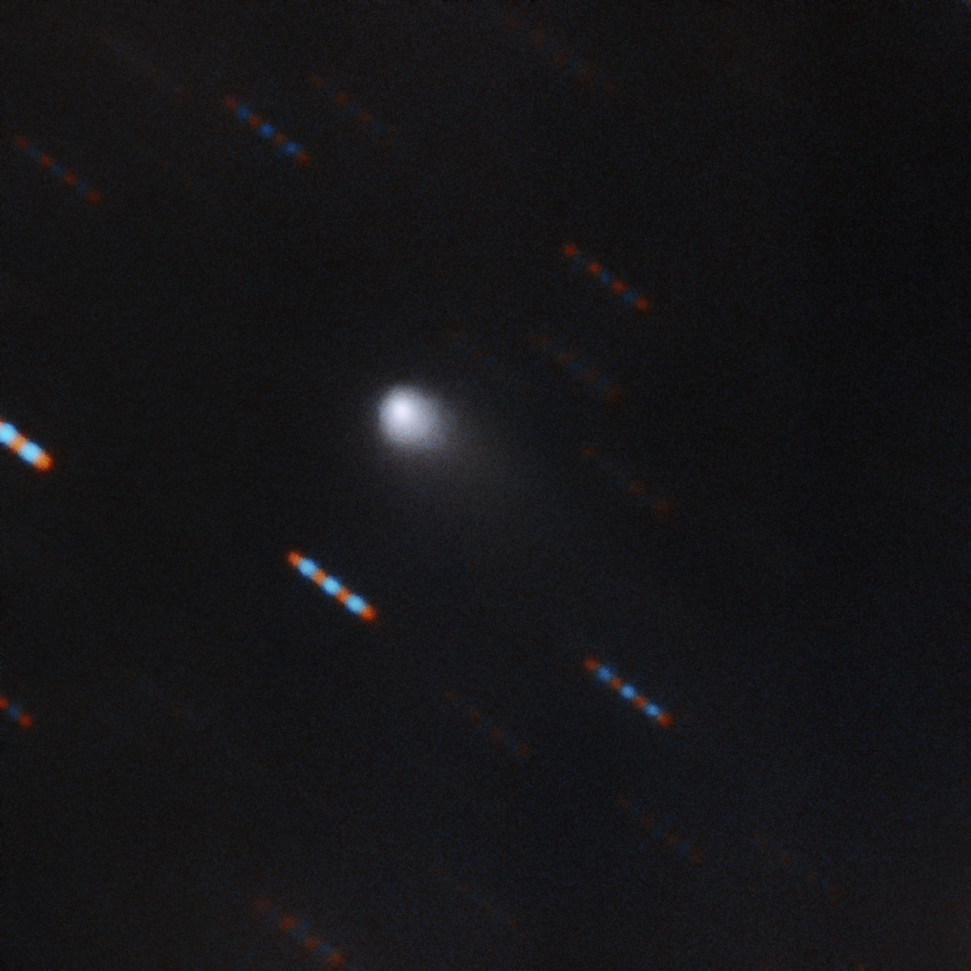 Gas Molecule Identified on Interstellar Comet for 1st Time