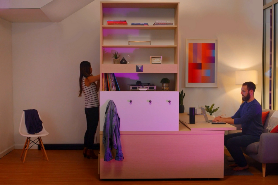 High tech furniture makes smaller spaces more adaptable than ever