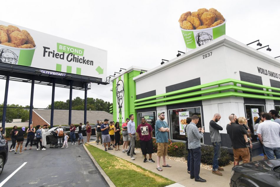 People went absolutely crazy for KFC’s meatless fried chicken