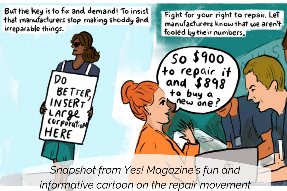 The fix is in: how repairing old stuff helps in the war against planned obsolescence