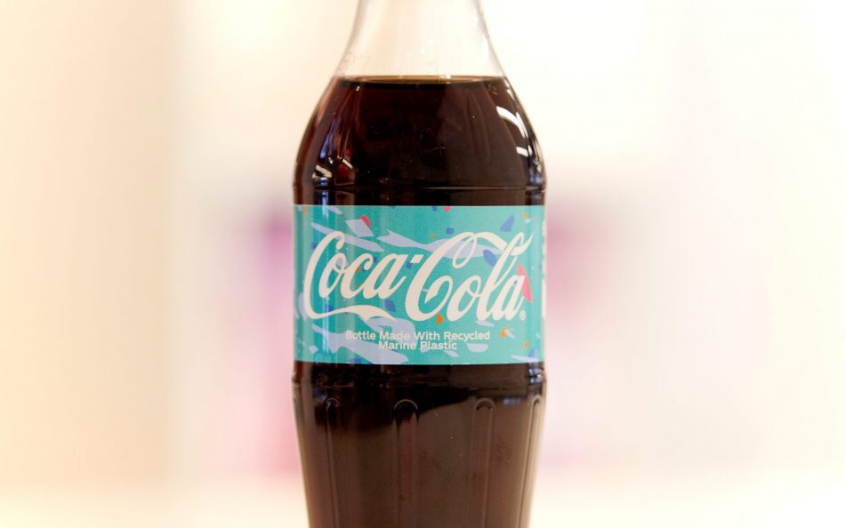 Coca-Cola reveals first bottle made from low-grade ocean plastic