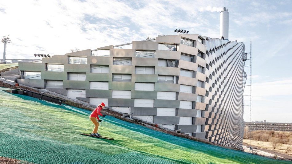 Hedonistic sustainability: this clean energy plant doubles as a ski slope