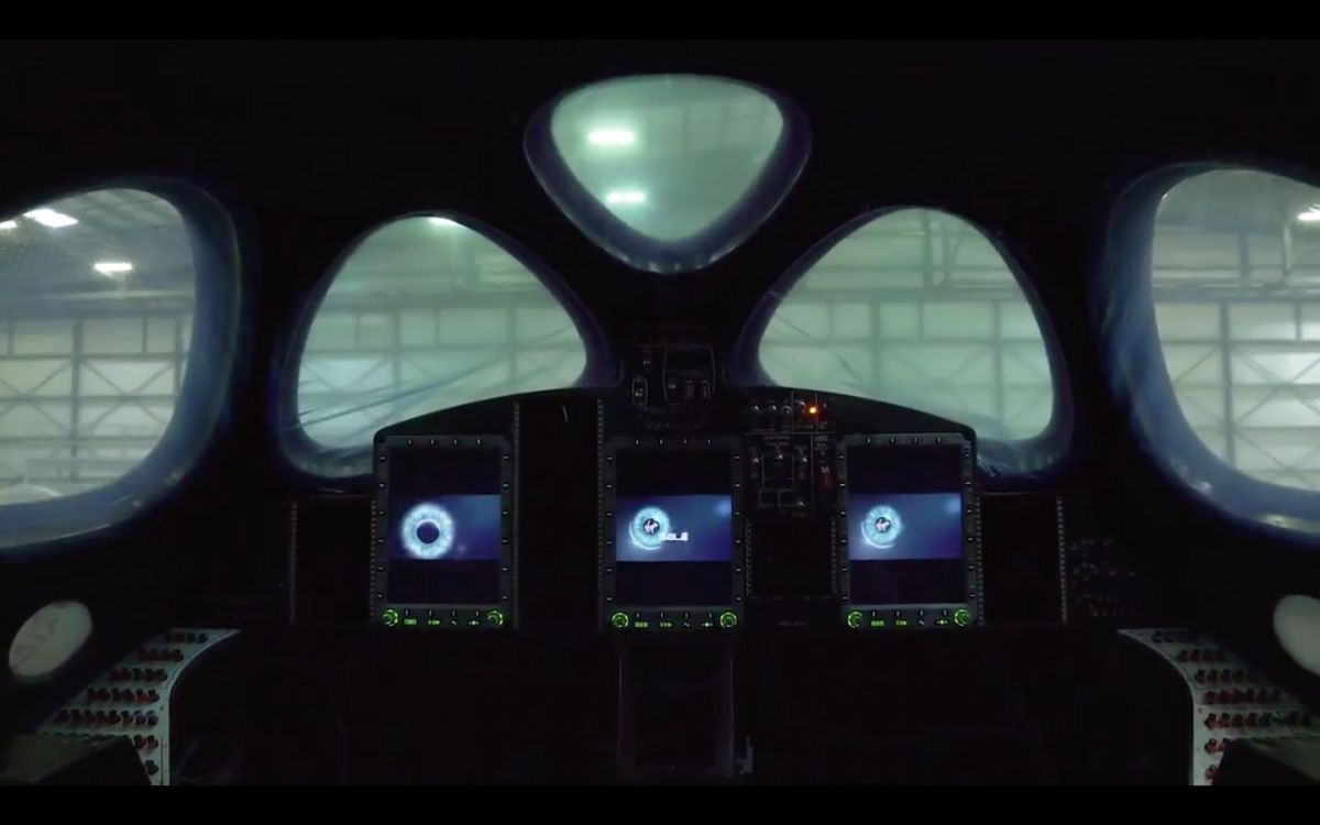 Virgin Galactic Powers Up New SpaceShipTwo Vehicle (Video)