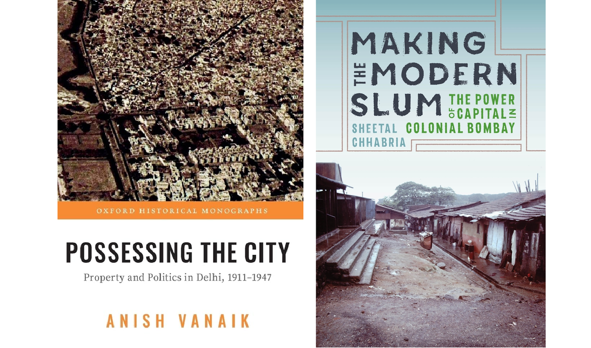 Reading beyond colonial archives on the image of Bombay 'slums,' the racialization of urban labor, state disavowal, and histories of housing precarity: A look at Sheetahl Chhabria's scholarship