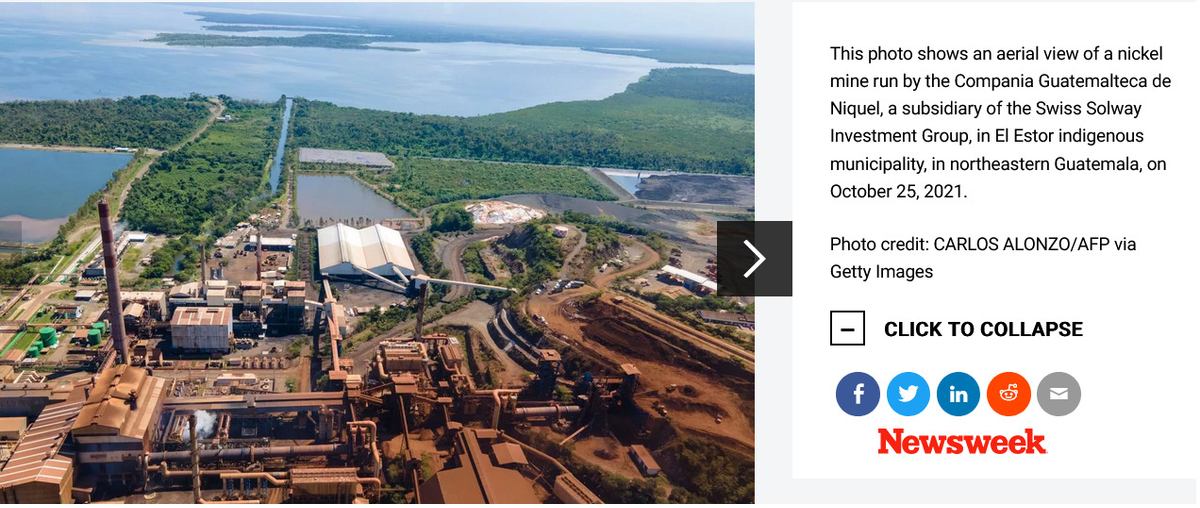 Contextualizing nickel mining in Guatemala: From Maya people under siege in 2021 to US-backed Canadian acquisition in 2023