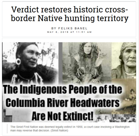Sinixt dispossession and a "caribou rainforest" (part 2 of 4): The 2019 legal case and state claims of "extinction"