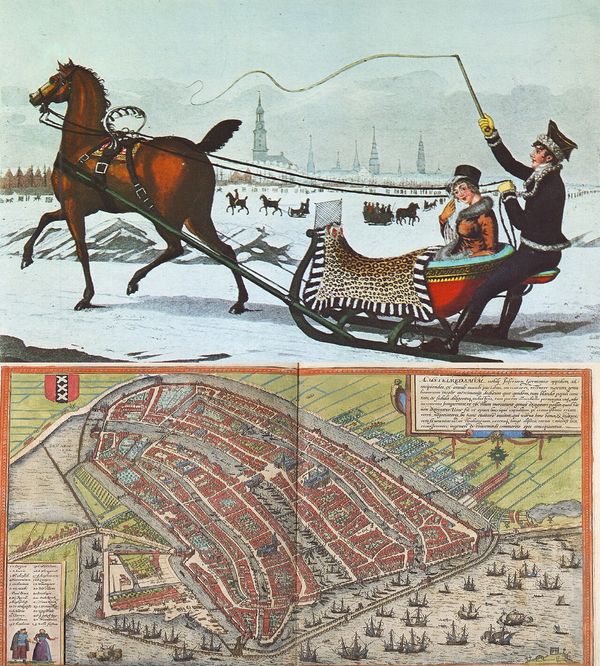 Santa's sleigh, the 'colonization of the urban night,' vehicularization, and 'multiple modernities': Amsterdam's streets and pedestrians in an early expression of industrialization