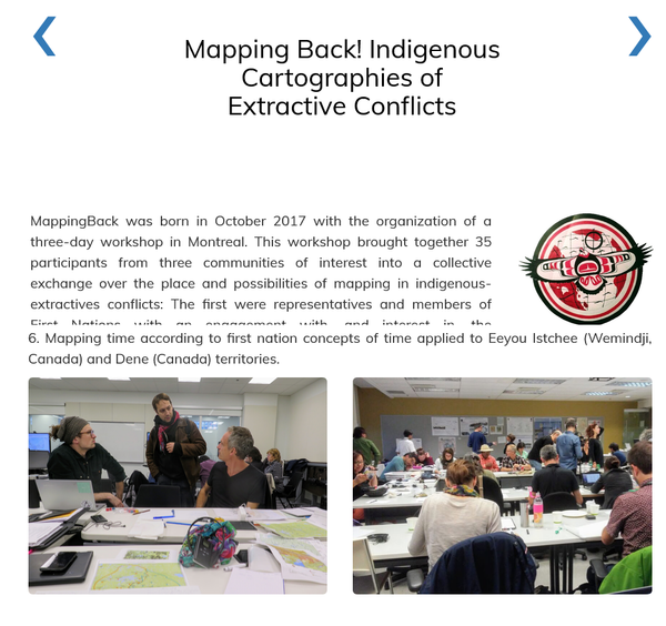 Responding to messages: Maps (and counter-maps) of resistance to extractivism in Latin America/Caribbean
