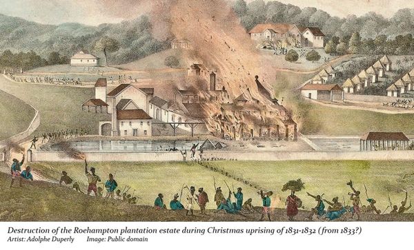 Acknowledging a holiday with slave revolts and the 1831 Christmas Rebellion