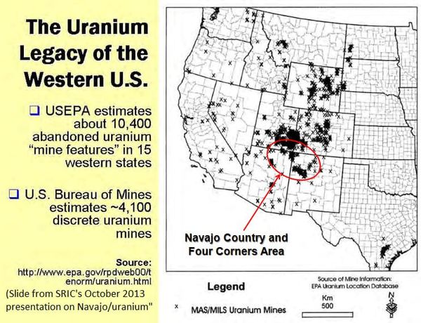 Uranium, poisoning, and Indigenous communities of the Colorado Plateau, from extraction to disposal (through maps)