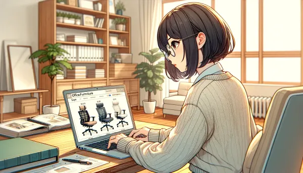 オフィス家具 EC へのリテールメディアアプローチ