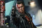Ausgepackt: Future Warrior Battle Damaged (T-800) [Arnold Schwarzenegger] aus Terminator 2: Judgment Day von Present Toys