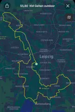 Rein in den Schmerz: 55 km Mammutmarsch in Leipzig