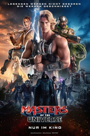 Deutsches Kinoplakat zu Masters of the Universe (2026) mit He-Man, Skeletor und weiteren Charakteren © Amazon MGM / Sony Pictures