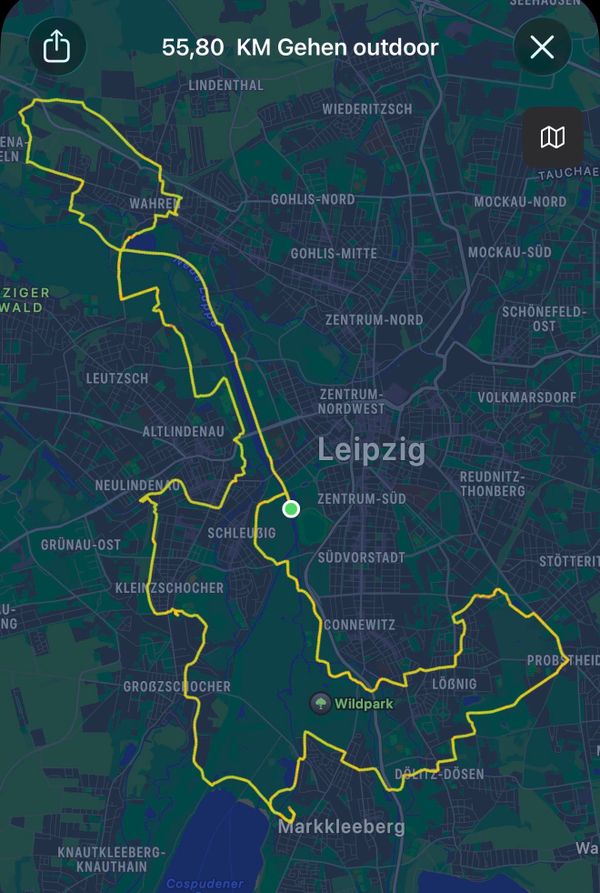 Rein in den Schmerz: 55 km Mammutmarsch in Leipzig