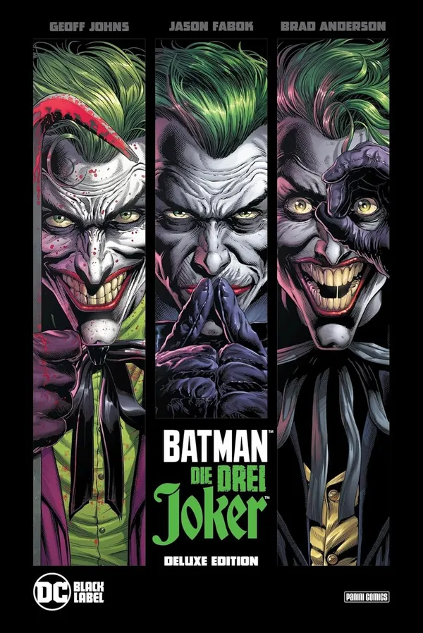 Batman – Die drei Joker (Deluxe Edition) ist wie ein Remix von Klassikern, garniert mit fantastischen Zeichnungen
